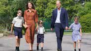 Príncipe William e Kate Middleton, juntos dos filhos George, Charlotte e Louis - Getty Images