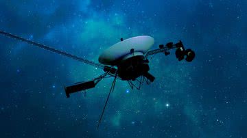 A sonda espacial Voyager 1 - Reprodução/Redes Socias/X/@NASAVoyager