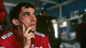 O piloto brasileiro Ayrton Senna, que morreu há 30 anos - Getty Imagens