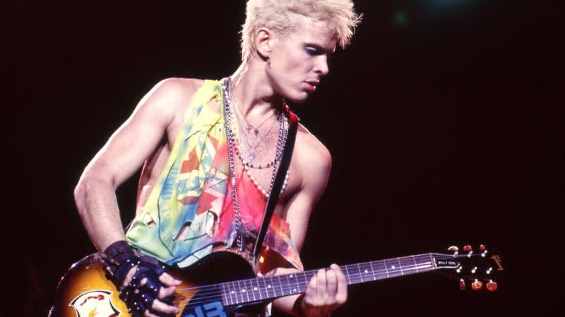 Billy Idol em 1987 - Getty Images