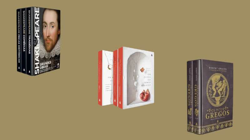 Com a coletânea de William Shakespeare, reunimos alguns boxes de livros para você adquirir por bons preços - Créditos: Reprodução/Amazon
