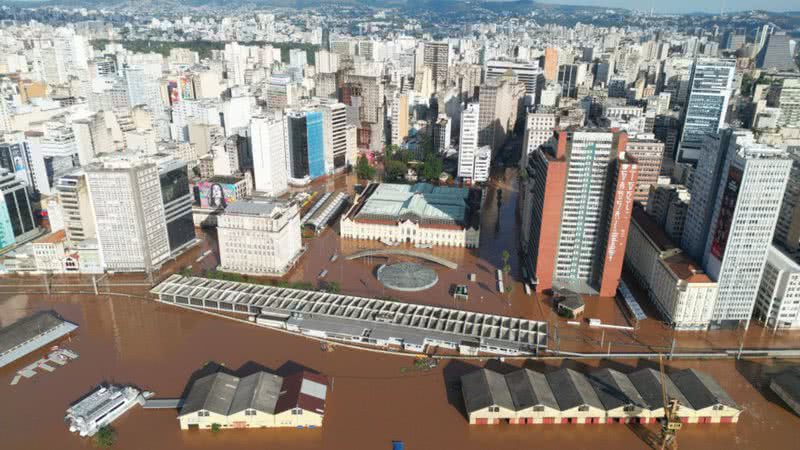 Rio Grande do Sul vem sofrendo com enchentes nos últimos dias - Getty Images