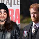 Sean Lennon e o príncipe Harry - Getty Images