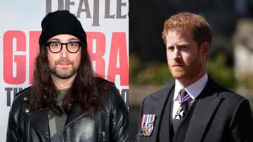 Sean Lennon e o príncipe Harry - Getty Images