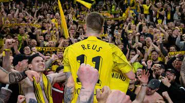 Marco Reus comemorando a classificação do Borussia Dortmund para a final da Champions League - Getty Images