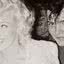 A atriz Marilyn Monroe com o fã James Collins