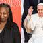 Whoopi Goldberg e Papa Francisco
