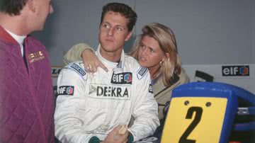 Michael Schumacher e a esposa, Corinna Schumacher - Getty Imagens