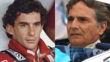 Ayrton Senna e Nelson Piquet - Getty Images