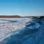 Mar congelado na Argentina