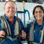 Os astronautas Sunita “Suni” Williams e Barry “Butch” Wilmore