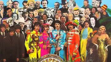 A capa do disco "Sgt. Pepper’s Lonely Hearts Club Band", dos Beatles - Divulgação