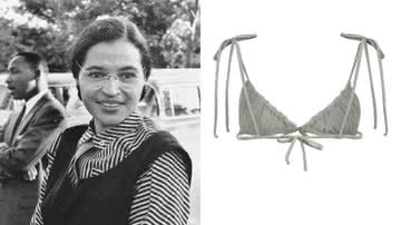 Biquíni inspirado em Rosa Parks - Wikimedia Commons/USIA e Divulgação