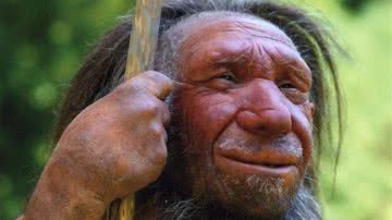 Representação de neandertal - Wikimedia Commons/Neanderthal-Museum