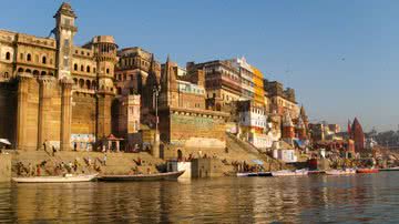 O rio Ganges - Wikimedia Commons/Patrick Barry