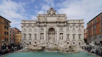 A famosa Fontana di Trevi, em Roma - Wikimedia Commons/NikonZ7II