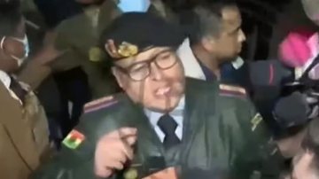 O ex-comandante do Exército boliviano - Divugação/vídeo/UOL