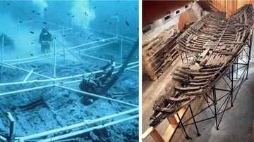Embarcação foi encontrada no ano de 1965 - Divulgação/Kyrenia Ship Excavations
