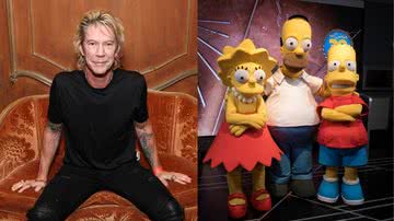 Duff McKagan e Os Simpsons - Getty Images