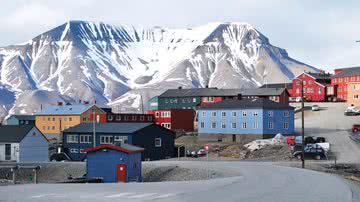 A cidade de Longyearbyen - Getty Images
