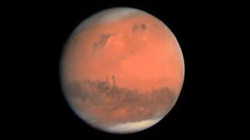 Fotografia de Marte - Foto por CC BY-SA 3.0 IGO pelo Wikimedia Commons