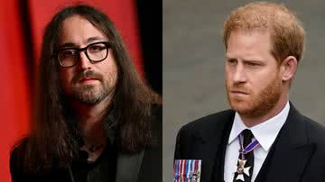 Sean Lennon (à esqu.) e o príncipe Harry (à dir.) - Getty Images