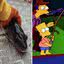 Peixe encontrado na Groenlândia e cena de Os Simpsons