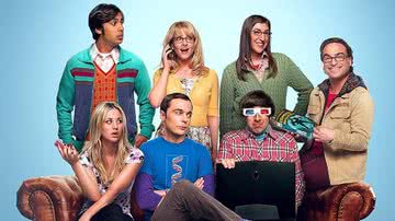 Elenco de "The Big Bang Theory" em pôster - Divulgação / CBS