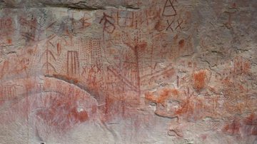 Pinturas rupestres descobertas na Venezuela - Divulgação/José Miguel Pérez-Gómez