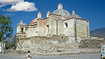 Igreja de San Pablo Apóstol, no sítio arqueológico de Mitla - Getty Images