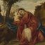 'Descanso na fuga para o Egito', tela de Ticiano