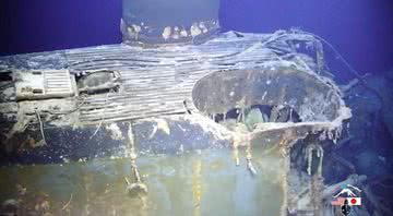 O submarino que naufragou há 62 anos e foi encontrado pelo Projeto Lost 52 - Divulgação/Lost 52 Projec