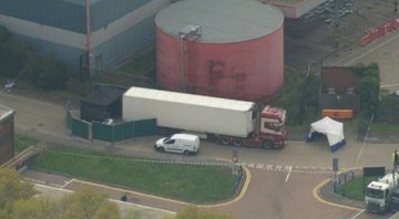 Caminhão encontrado com 39 corpos em Essex, no Reino Unido - ITV London