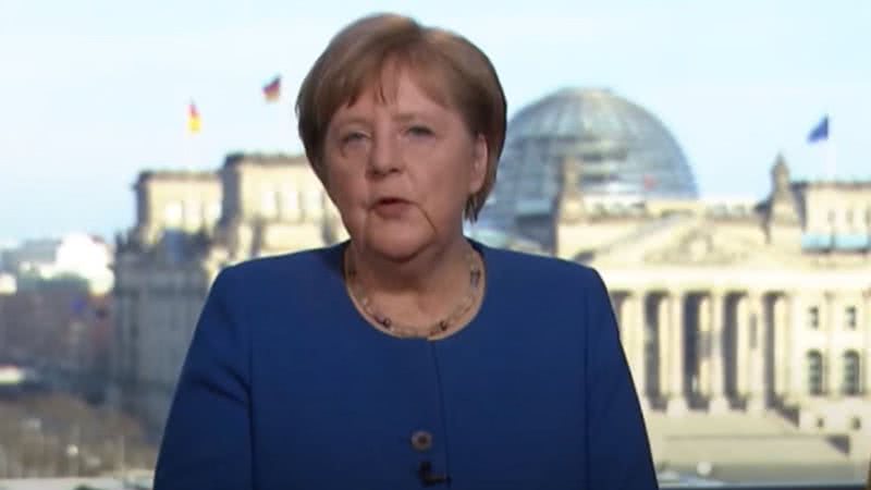 A chanceler alemã, Angela Merkel - Divulgação/ Youtube