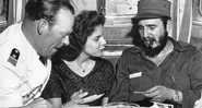 Marita Lorenz e Fidel Castro - Divulgação