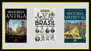Aproveite para conhecer mais sobre a História mundial com obras diversas. - Créditos: Reprodução/Amazon