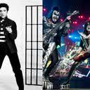 Respectivamente: Elvis Presley e banda Kiss - Creative Commons