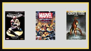 Capas das obras perfeitas para os fãs de Marvel. Todas disponíveis na Amazon! - Créditos: Reprodução / Amazon
