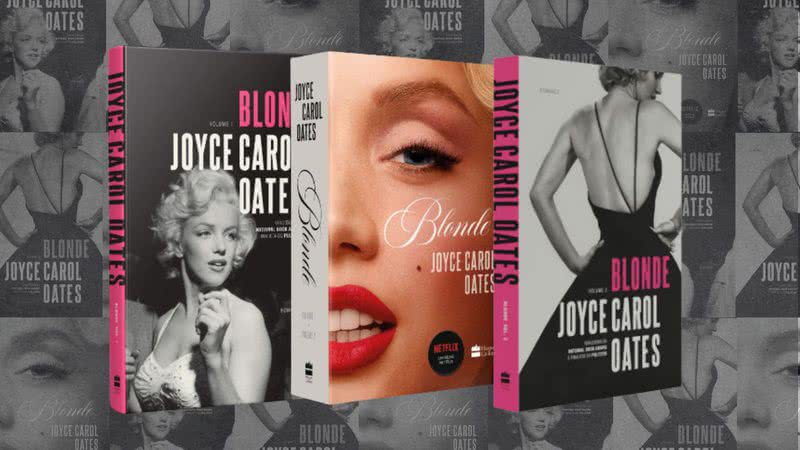 Capas dos dois volumes de "Blonde" (2021) - Crédito: Reprodução / Harper Collins