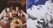 Capa dos álbuns de Secos e Molhados e Madonna - Divulgação / Amazon