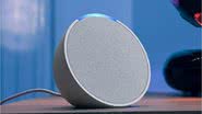 Conheça o Echo Pop, modelo alternativo do Echo Dot com tamanho mais compacto e tão poderoso quanto - Crédito: Reprodução / Amazon