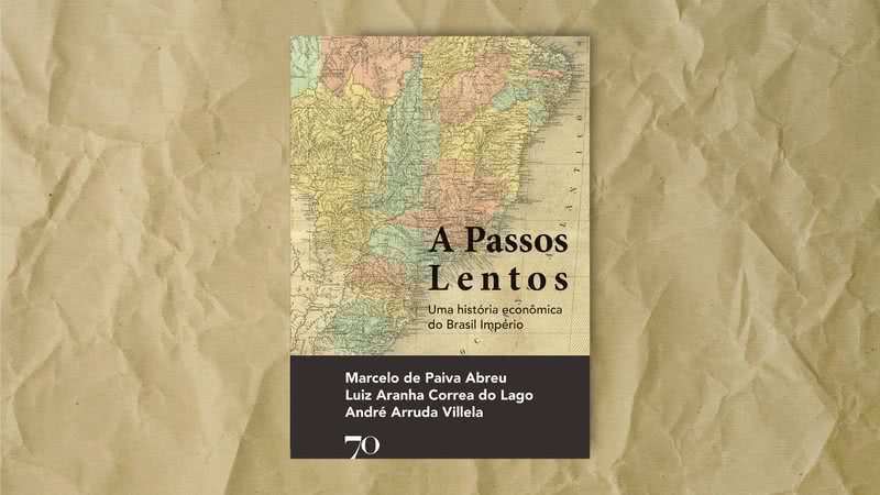 Capa da obra "A Passos Lentos" (2022) - Crédito: Reprodução / Almedina Brasil