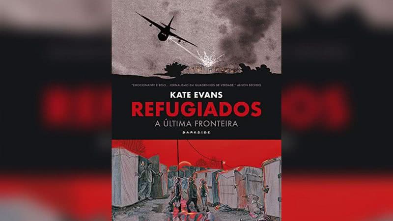 Capa da obra "Refugiados: A Última Fronteira" (2018) - Divulgação / Darkside