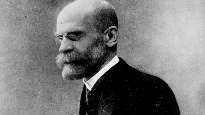 Retrato de Émile Durkheim