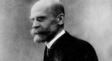 Retrato de Émile Durkheim - Autor Desconhecido / Domínio Público / Wikimedia Commons
