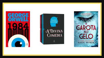 Capas dos livros em ofertas imperdíveis na Book Friday. Todos disponíveis na Amazon - Créditos: Reprodução/Amazon