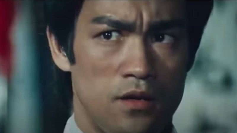 Bruce Lee no filme 'A Fúria do Dragão'
