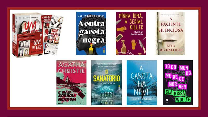 Capas das obras disponíveis na Amazon - Créditos: Reprodução / Galera / Globo Livros / Intrínseca / HarperCollins / Kapulana / Record / Verus