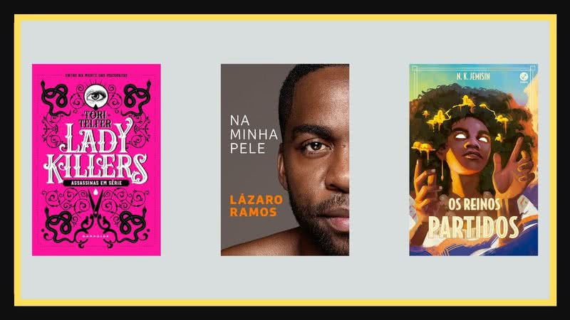 Capas dos livros de diversos gêneros que você precisa para sua coleção. Todos disponíveis na Amazon - Créditos: Reprodução / Amazon