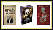 Capas dos destaques literários do mês de outubro. Todos disponíveis na Amazon! - Créditos: Reprodução/Amazon